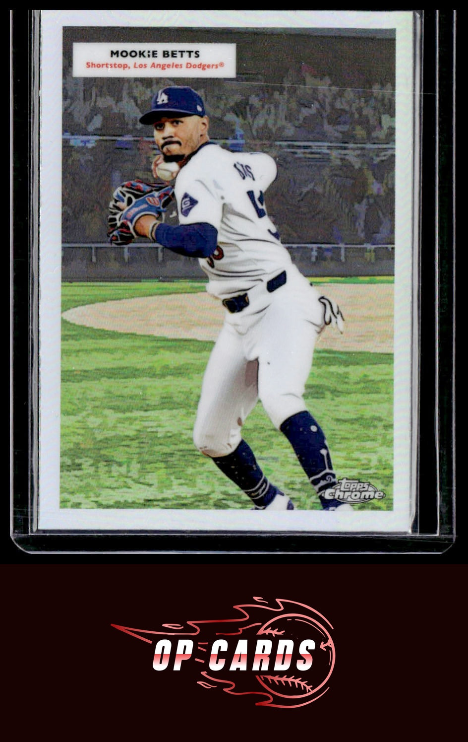 Mookie Betts / Jackie Robinson 2025 Topps Chrome Platinum 1955 Doubleheaders