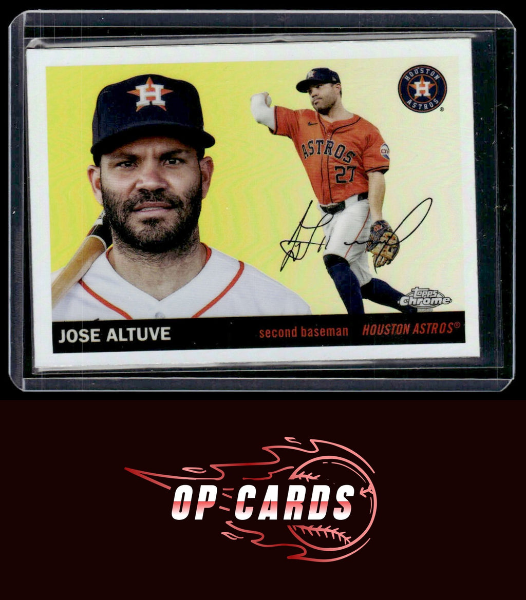Jose Altuve 2025 Topps Chrome Platinum #13 Refractors