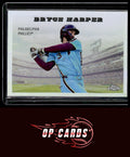 Bryce Harper 2025 Topps Chrome Platinum #55RS-20 1955 Topps Rails and Sails
