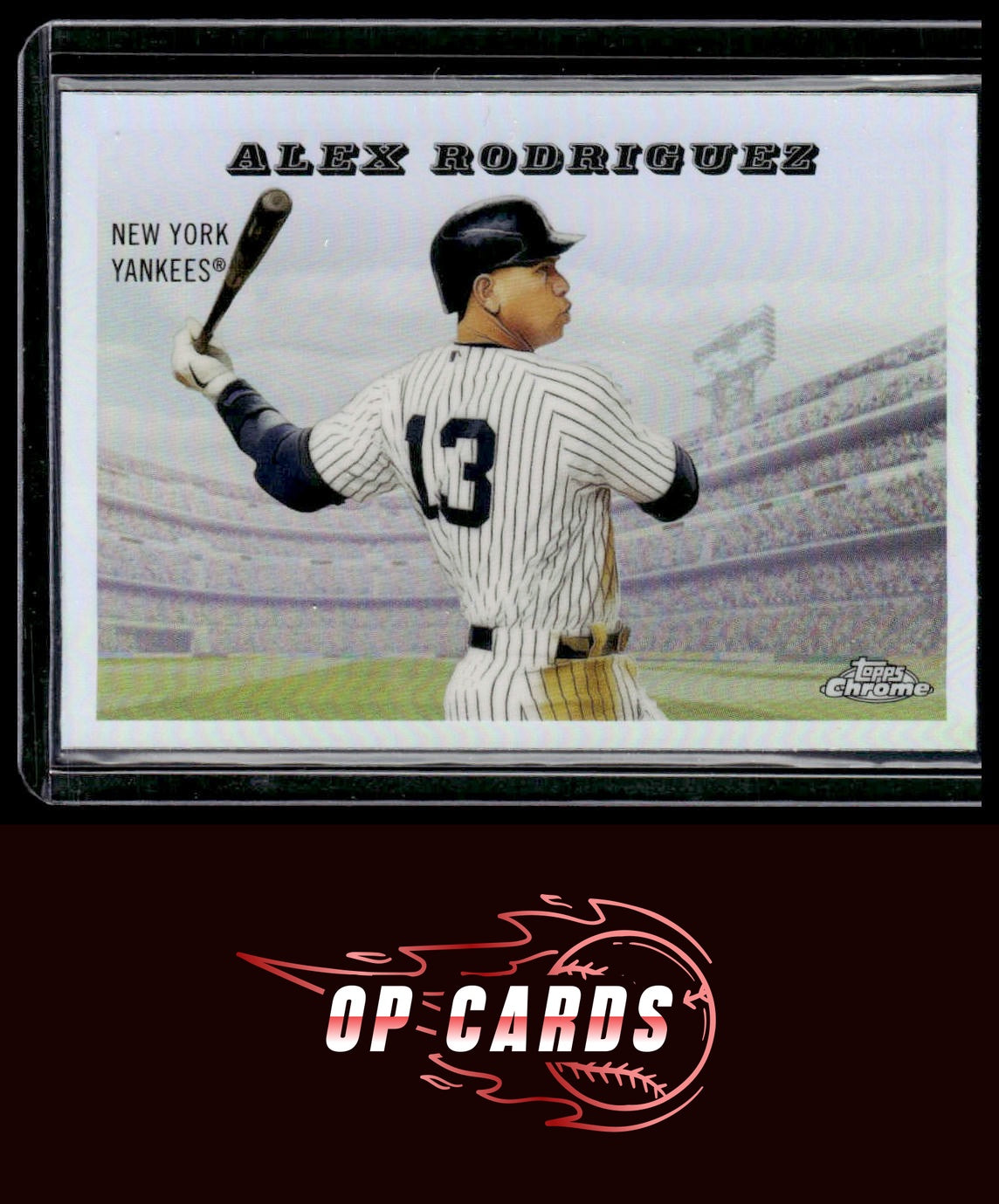 Alex Rodriguez 2025 Topps Chrome Platinum #55RS-6 1955 Topps Rails and Sails