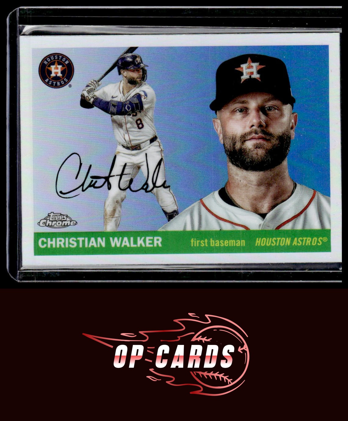 Christian Walker 2025 Topps Chrome Platinum #158 Refractors