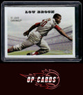 Lou Brock 2025 Topps Chrome Platinum #55RS-2 1955 Topps Rails and Sails