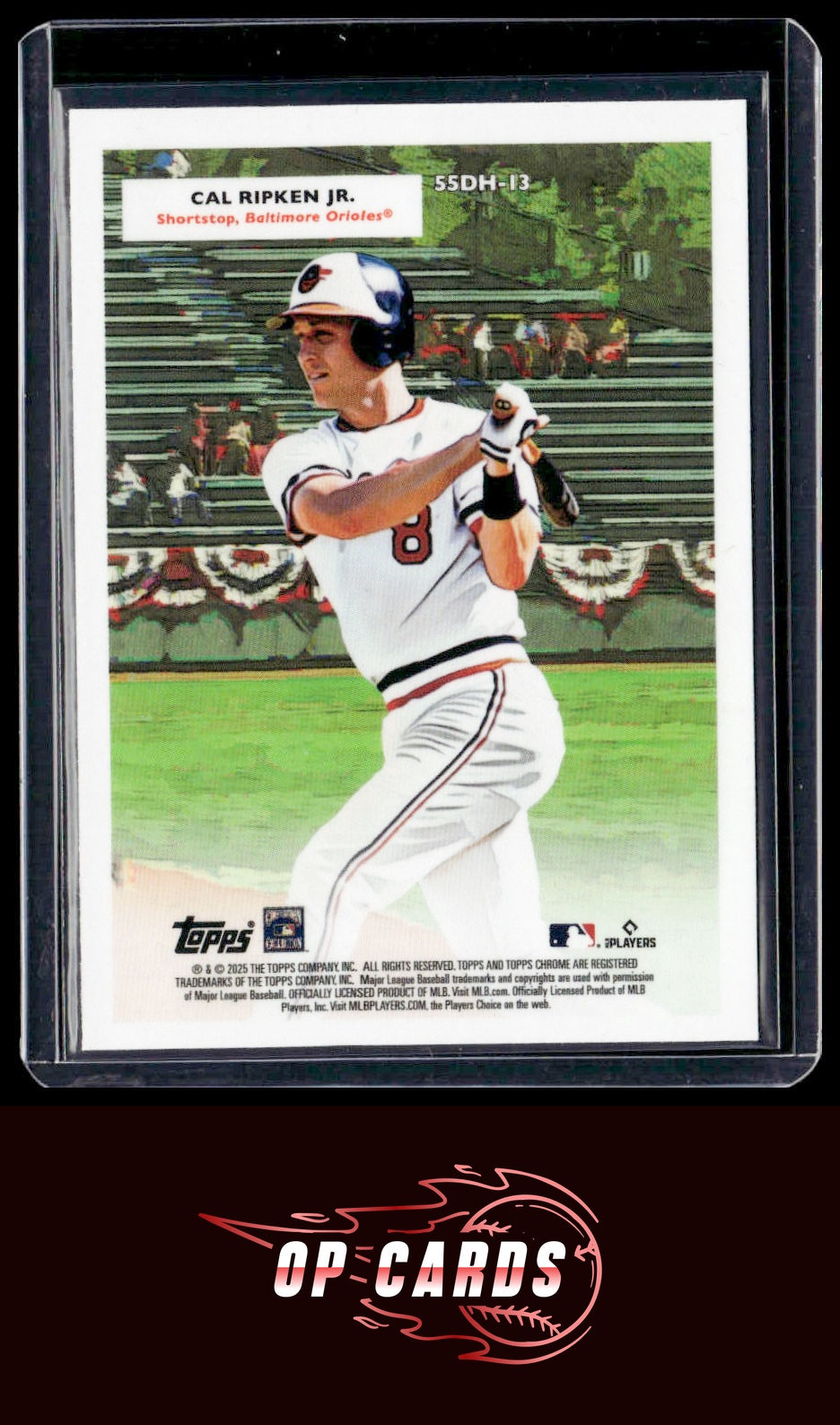 Cal Ripken Jr. / Gunnar Henderson 2025 Topps Chrome Platinum 1955 Doubleheaders
