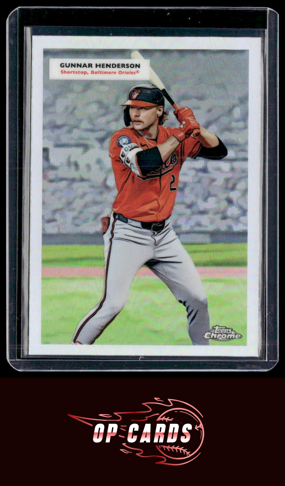 Cal Ripken Jr. / Gunnar Henderson 2025 Topps Chrome Platinum 1955 Doubleheaders