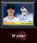 Griffin Conine 2025 Topps Chrome Platinum #CPA-GRC Chrome Platinum Autographs