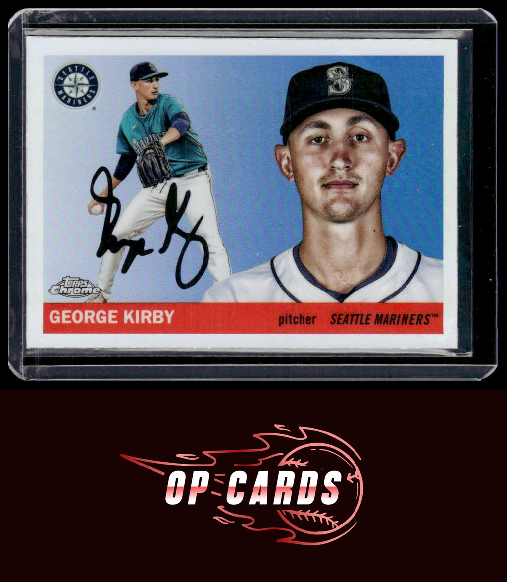 George Kirby 2025 Topps Chrome Platinum #125 Refractors
