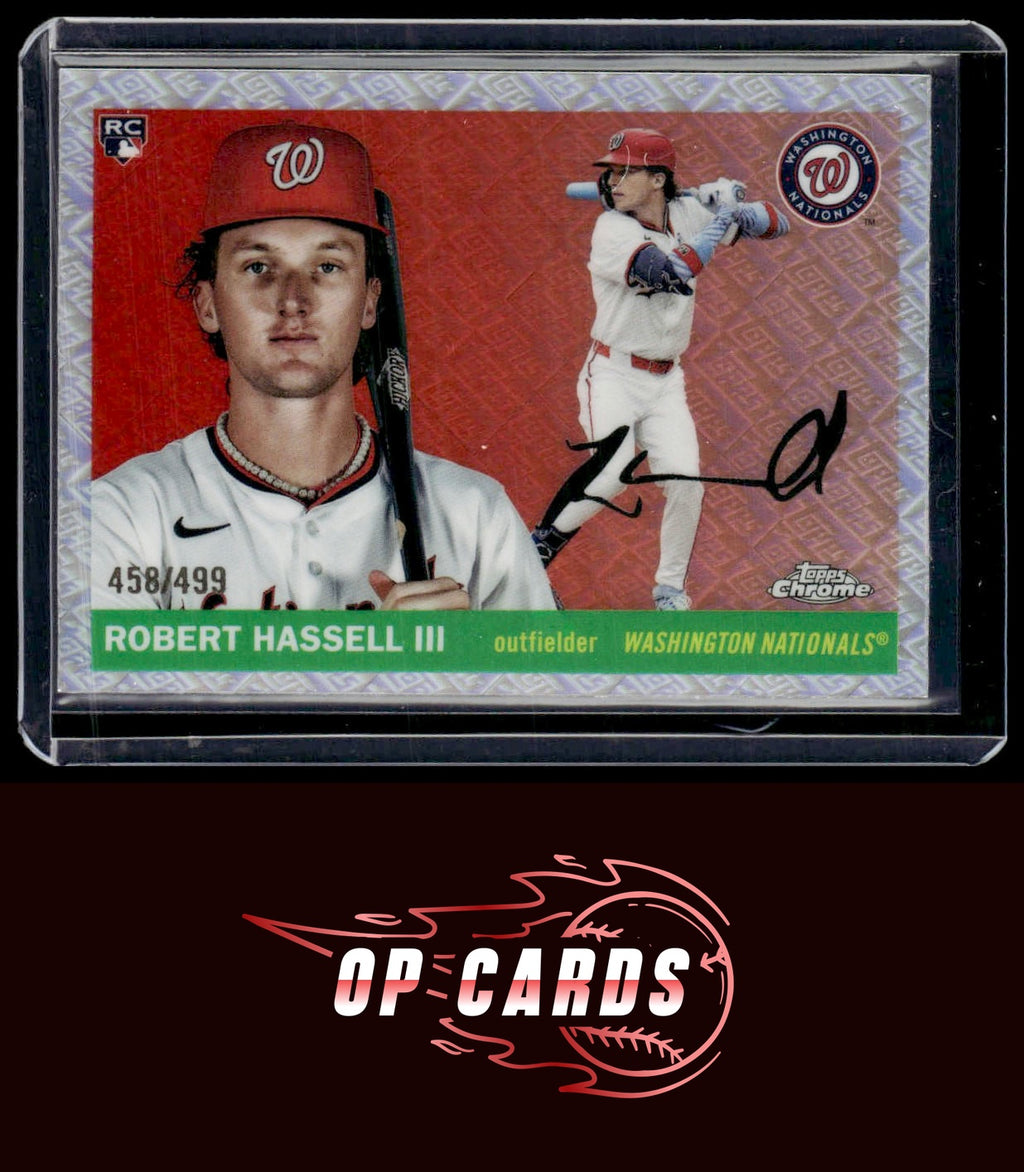 Robert Hassell III 2025 Topps Chrome Platinum #300 Topps Refractors #/499