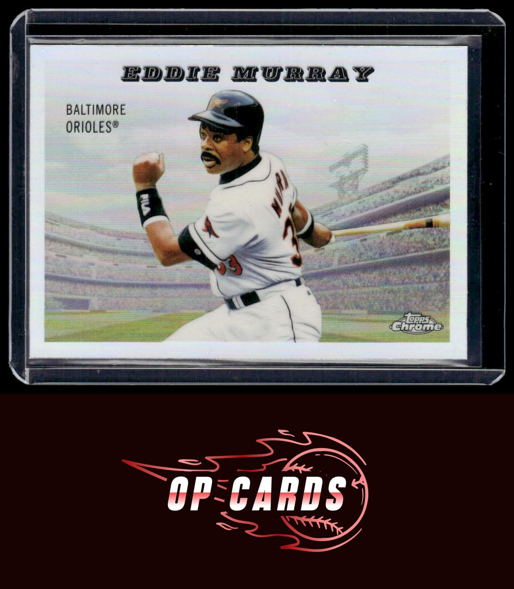 Eddie Murray 2025 Topps Chrome Platinum #55RS-17 1955 Topps Rails and Sails