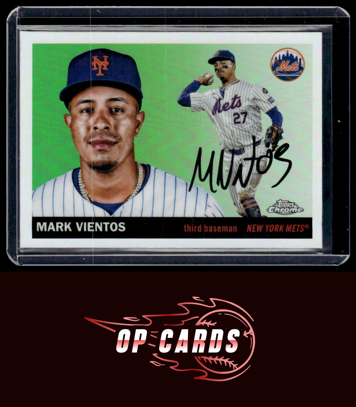 Mark Vientos 2025 Topps Chrome Platinum #78 Refractors