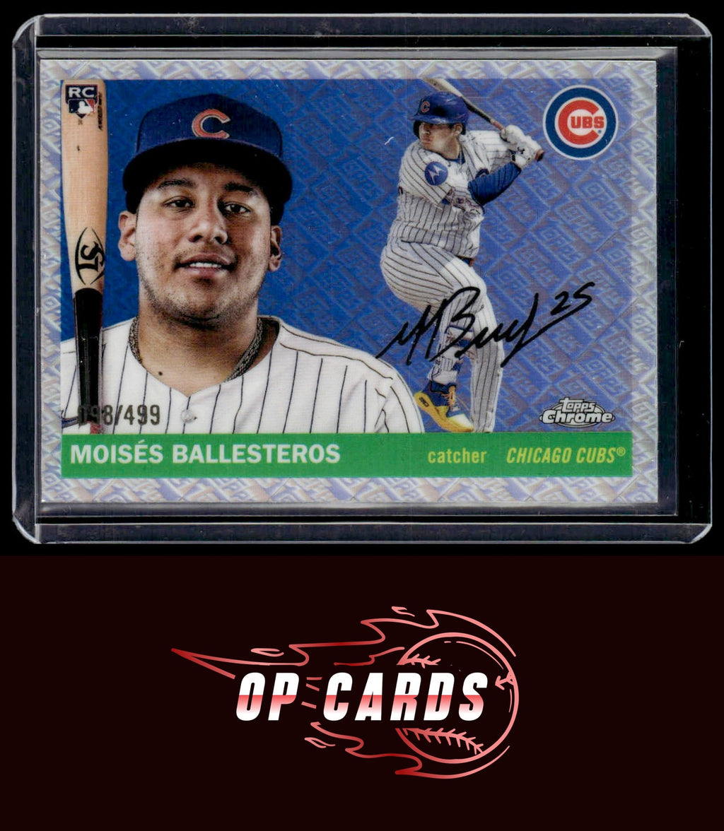 Moisés Ballesteros 2025 Topps Chrome Platinum #216 Topps Refractors #/499