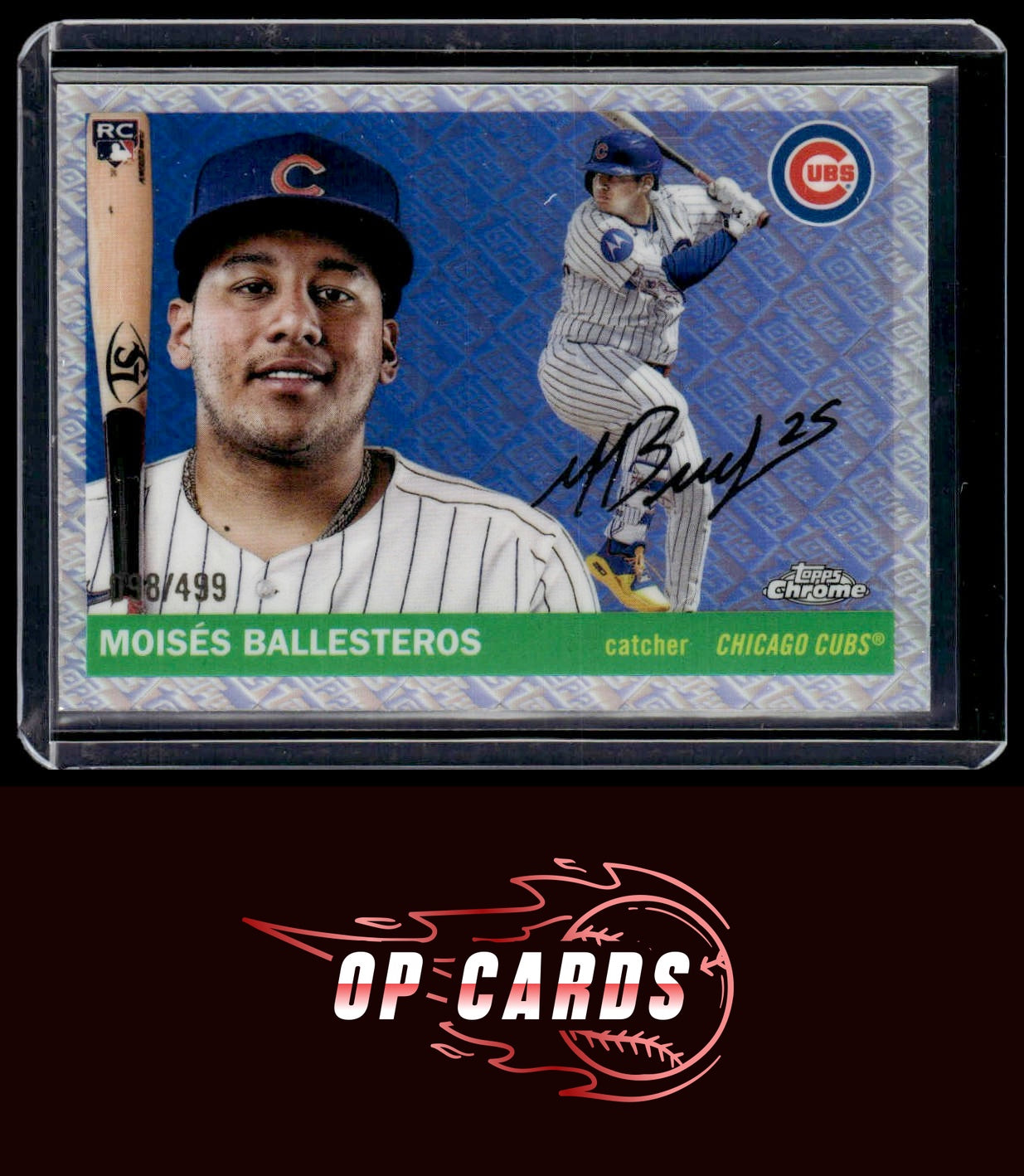Moisés Ballesteros 2025 Topps Chrome Platinum #216 Topps Refractors #/499