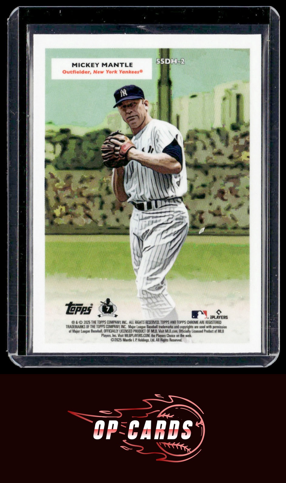 Mickey Mantle / Aaron Judge 2025 Topps Chrome Platinum 1955 Doubleheaders