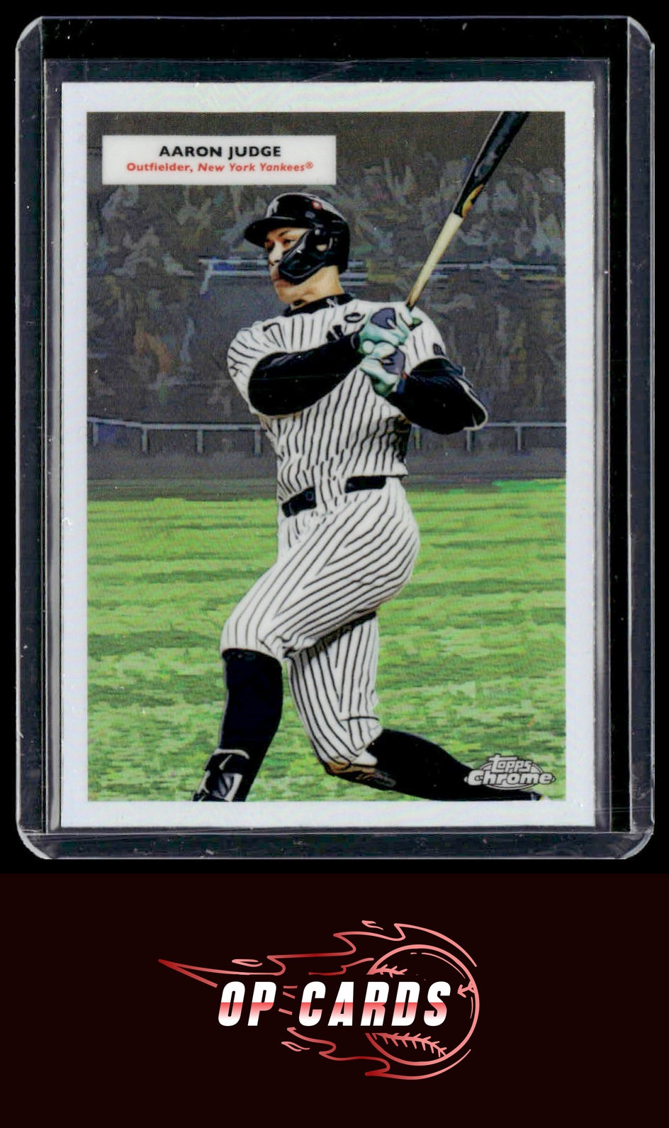 Mickey Mantle / Aaron Judge 2025 Topps Chrome Platinum 1955 Doubleheaders