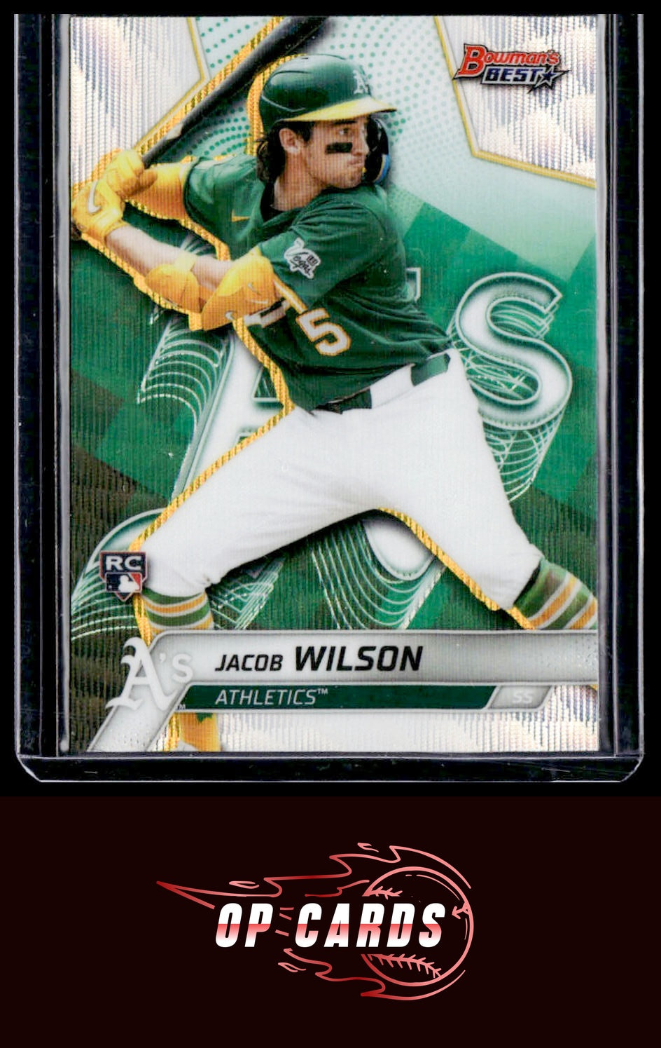Jacob Wilson 2025 Bowman's Best #31 Wave Refractors