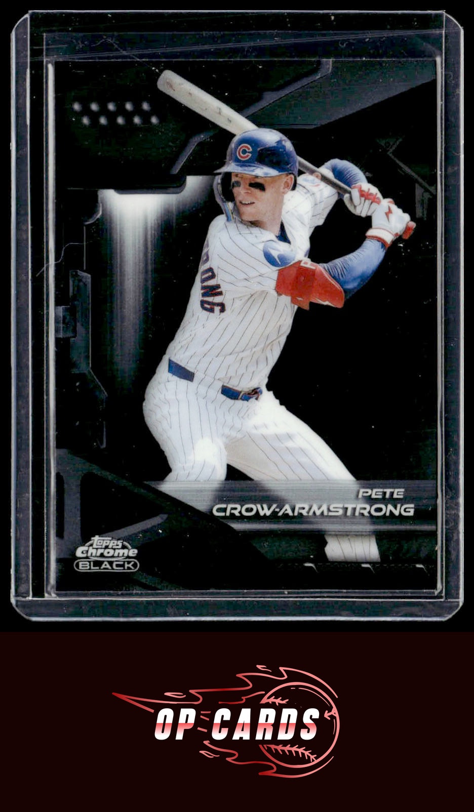 Pete Crow-Armstrong 2026 Topps Chrome Black #87