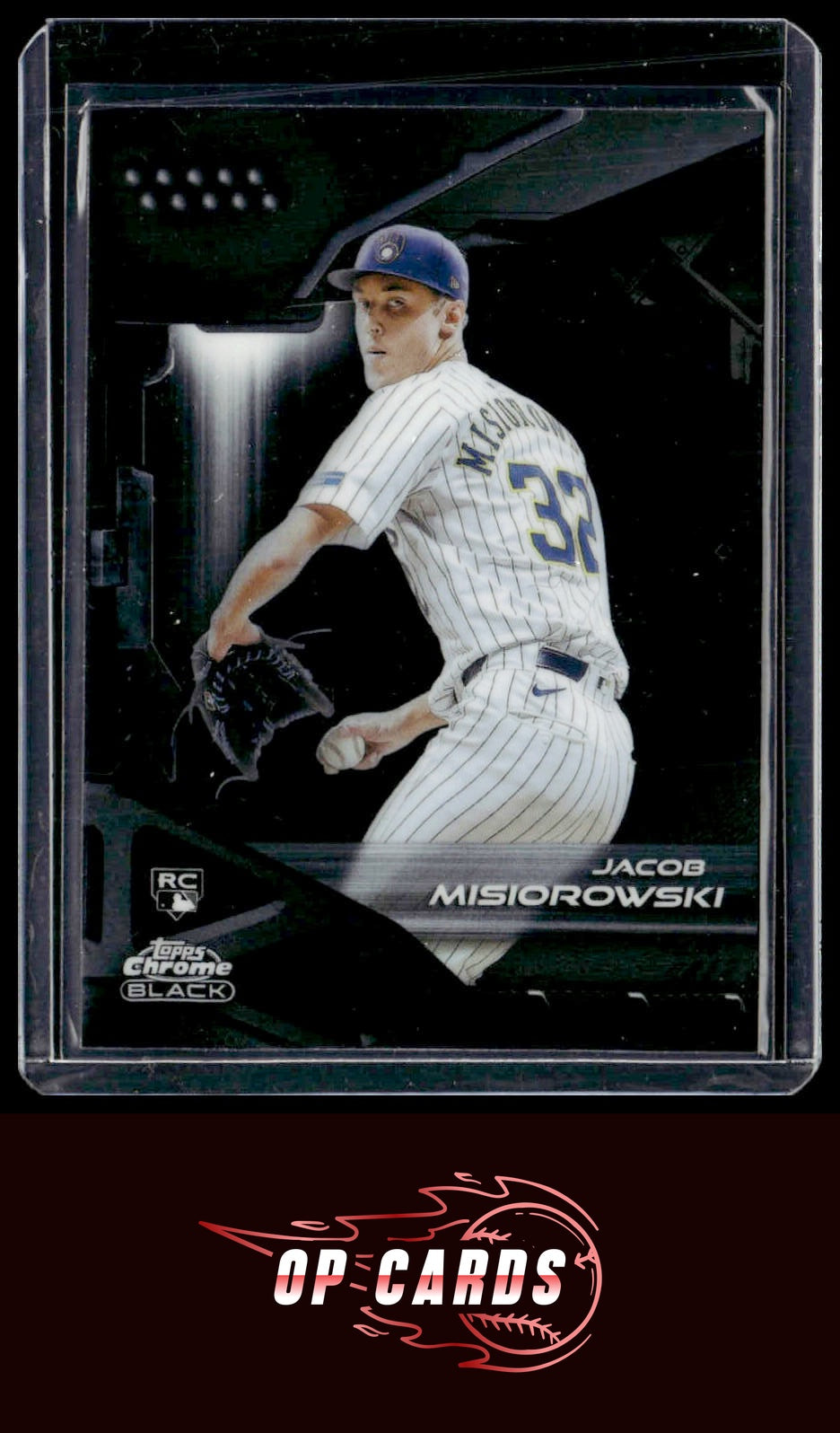 Jacob Misiorowski 2026 Topps Chrome Black #21