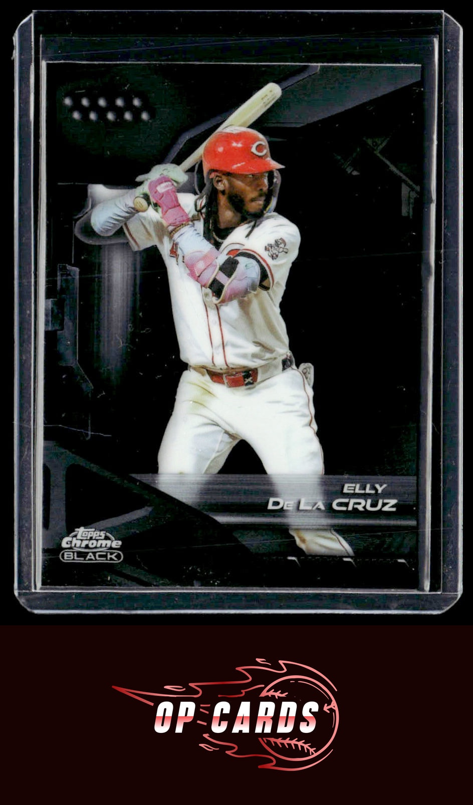 Elly De La Cruz 2026 Topps Chrome Black #93