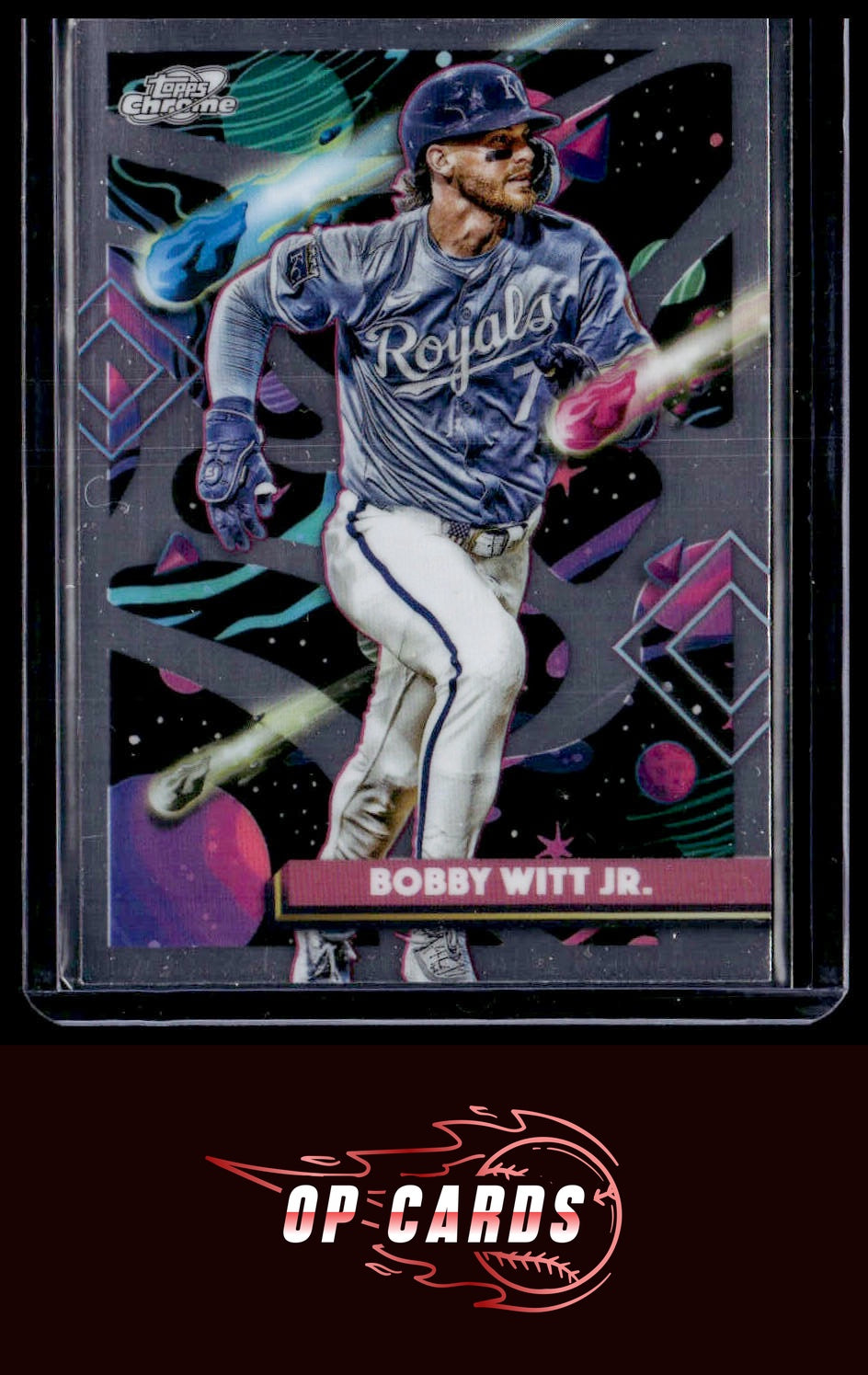 Bobby Witt Jr. 2025 Topps Chrome Cosmic #25