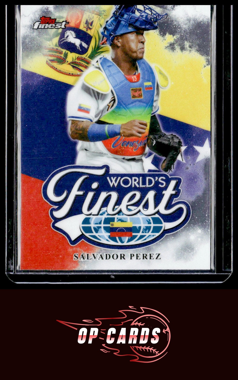 Salvador Perez 2026 Topps  Finest #WF-28 World's Finest