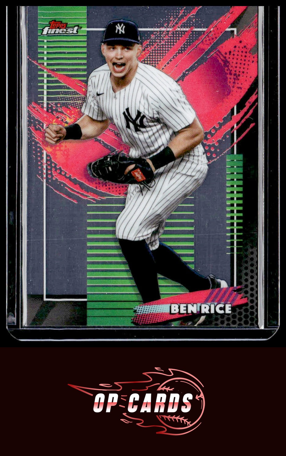 Ben Rice 2026 Topps Finest Rare #298