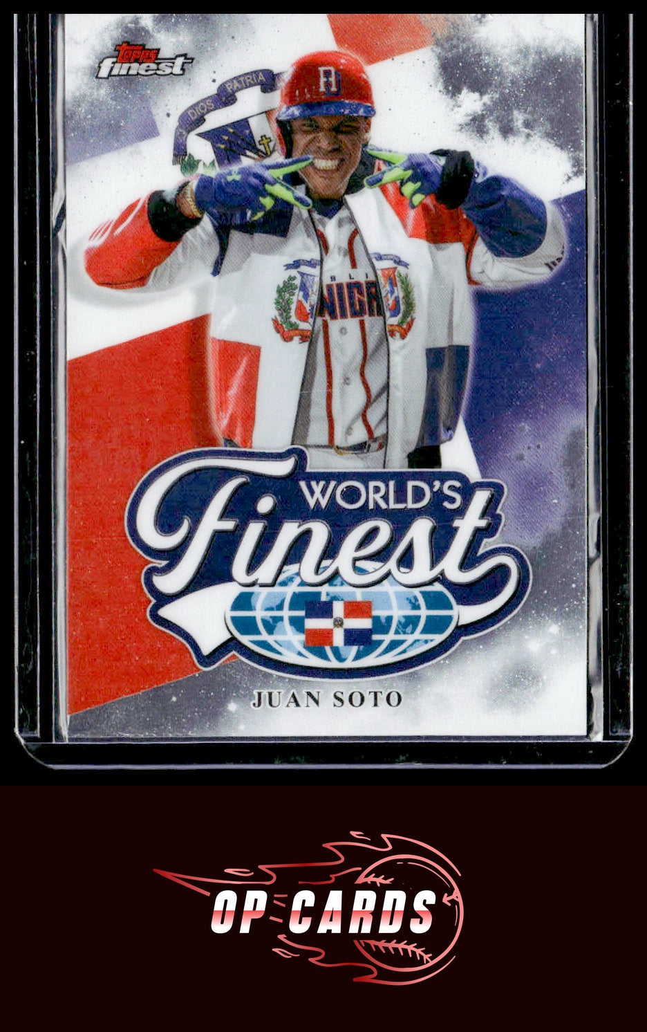Juan Soto 2026 Topps Finest #WF-19 World's Finest