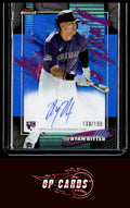 Ryan Ritter 2026 Finest #FA-RR Finest Autographs Blue Refractor /150
