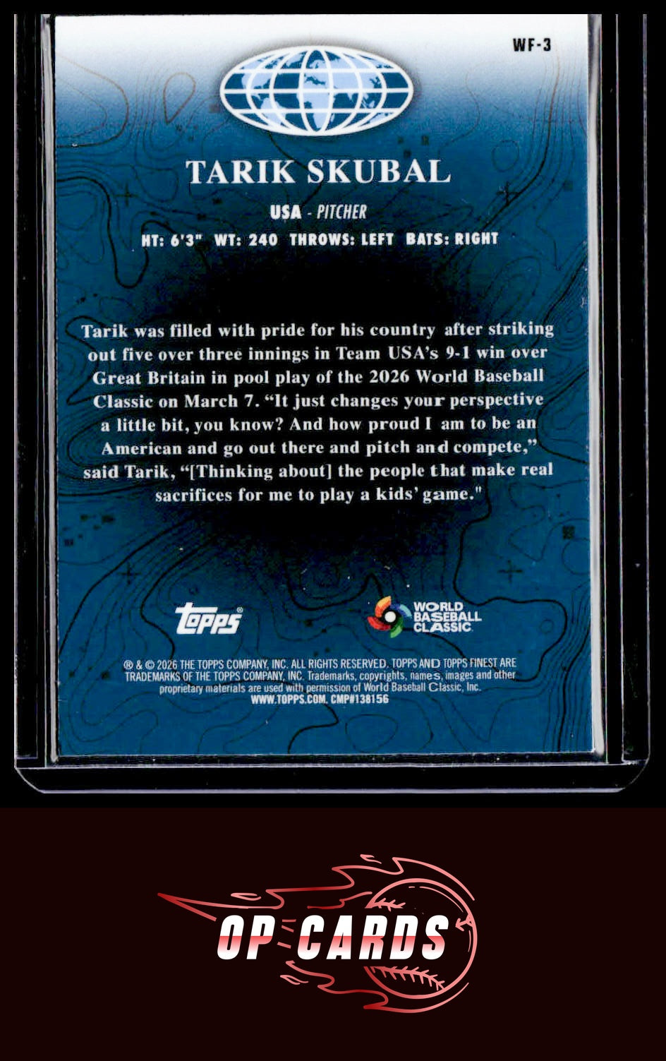 Tarik Skubal 2026 Topps Finest #WF-3 World's Finest