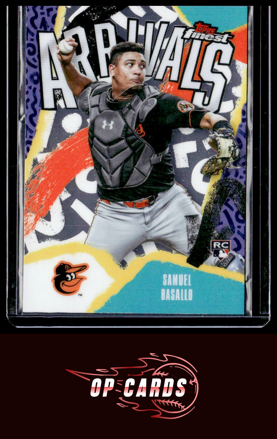 Samuel Basallo 2026 Topps Finest #A-3 Arrivals