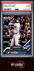 Shohei Ohtani 2024 Topps Now #722 PSA 6