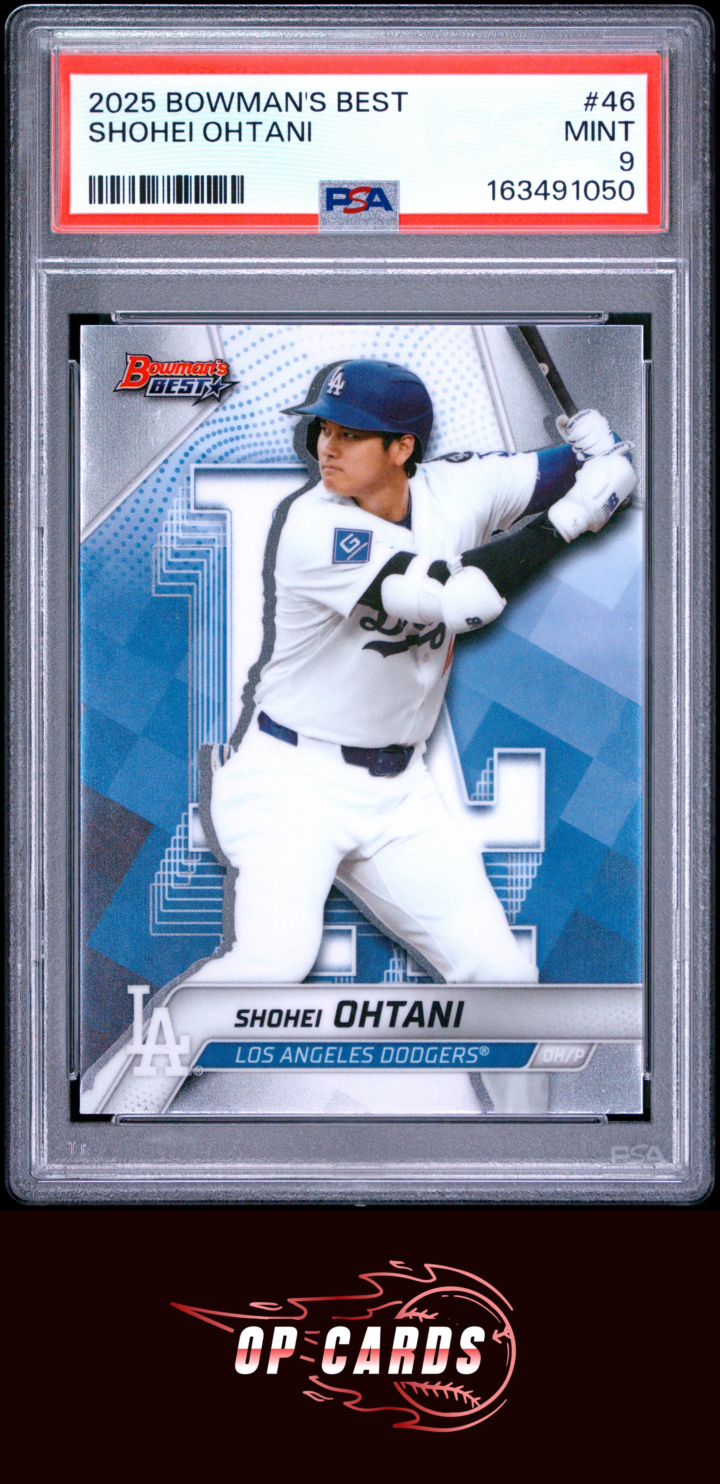 Shohei Ohtani 2025 Bowman'S Best #46 PSA 9