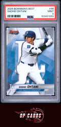 Shohei Ohtani 2025 Bowman'S Best #46 PSA 9