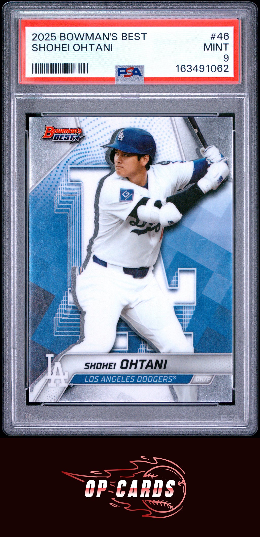 Shohei Ohtani 2025 Bowman'S Best #46 PSA 9