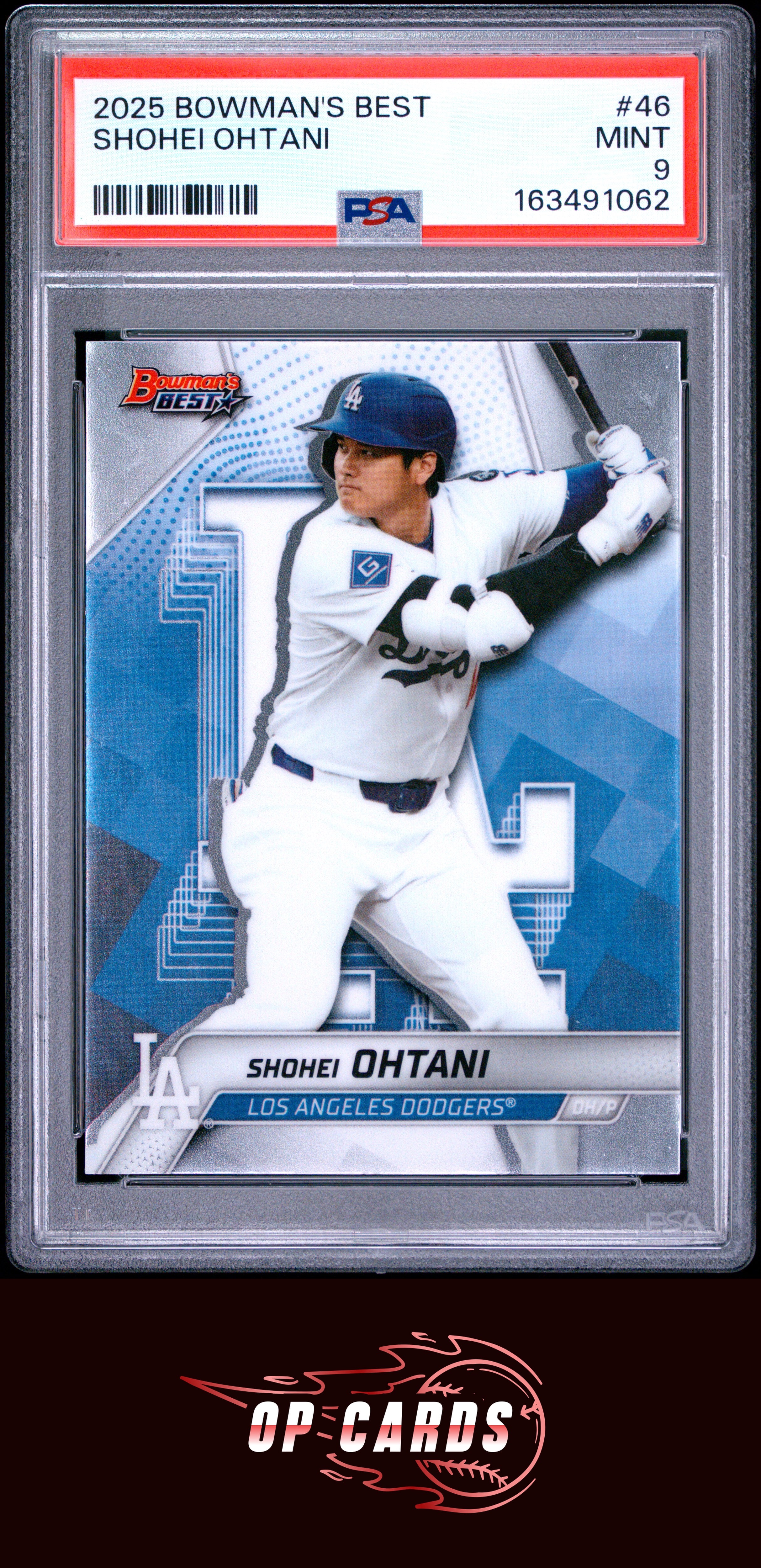 Shohei Ohtani 2025 Bowman'S Best #46 PSA 9