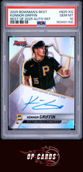 Konnor Griffin 2025 Bowman'S Best Autograph Refractor #B25-KG PSA 10
