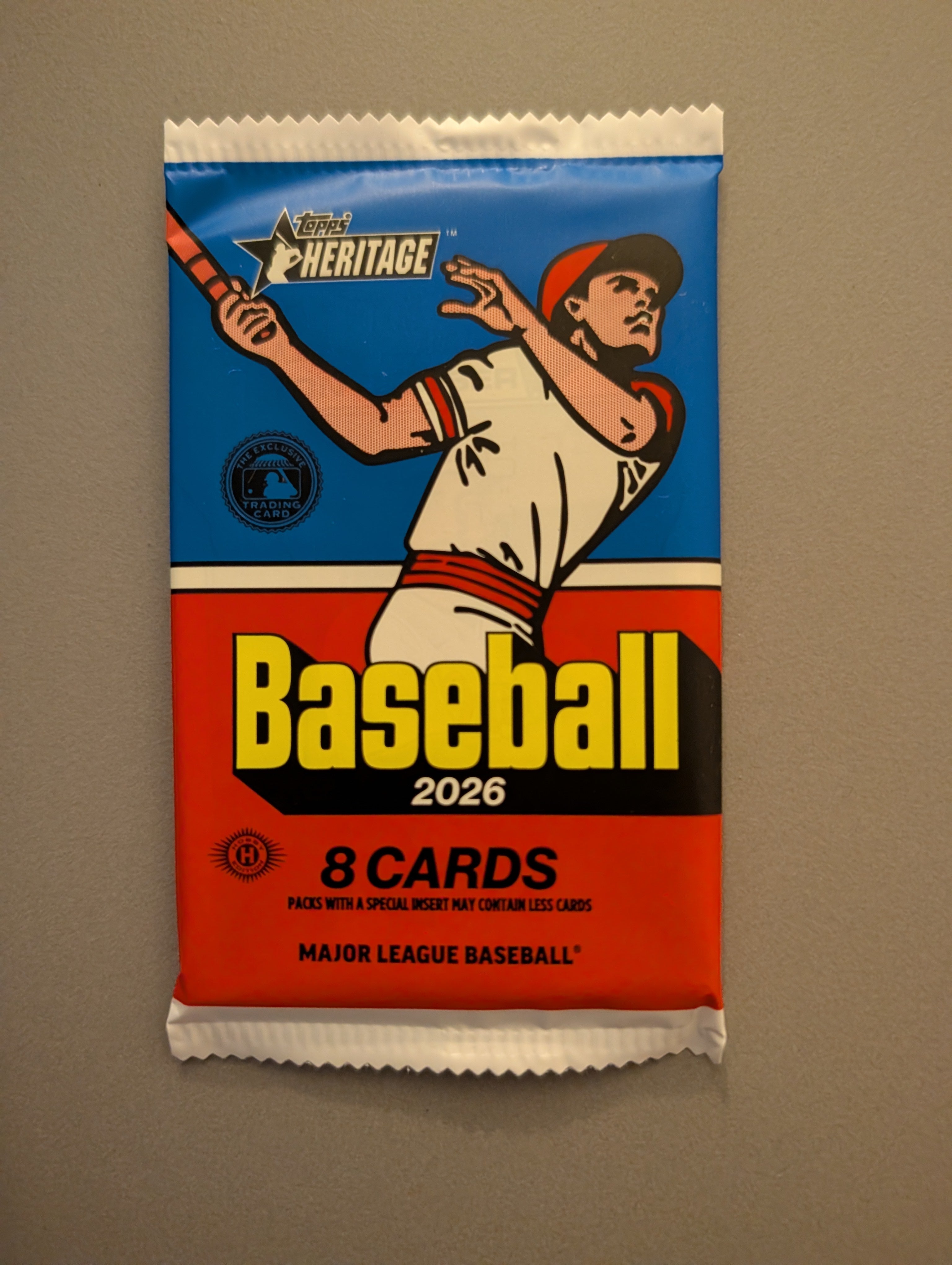 2026 Topps Heritage Baseball Hobby Pack