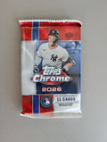 2026 Topps Chrome Baseball Jumbo Hobby Box Pack