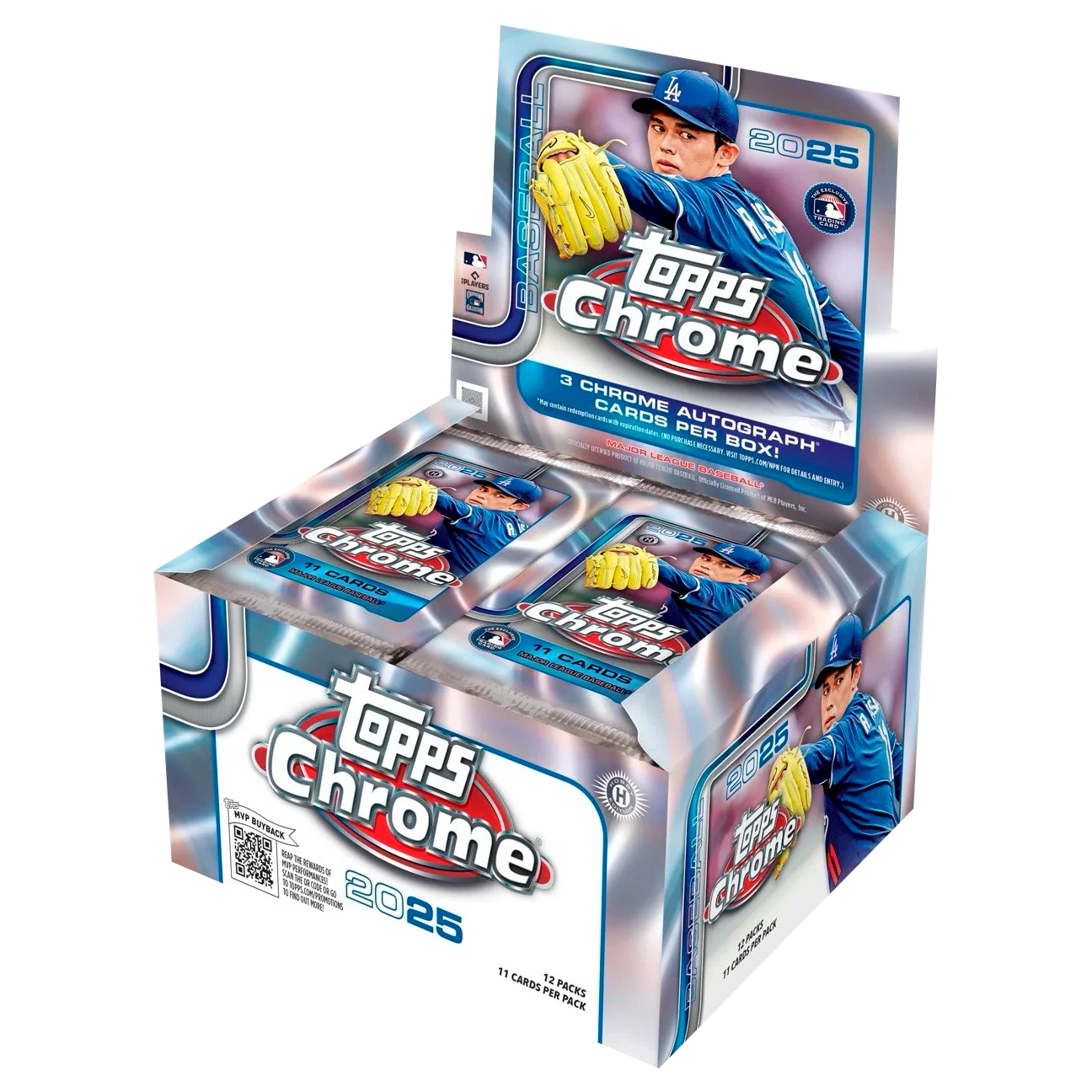2025 Topps Chrome Baseball Jumbo Hobby Box